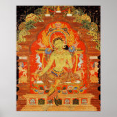 Green Tara Tibetan Goddess Poster (Voorkant)