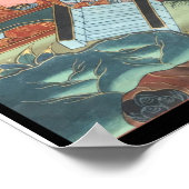 Green Tara Tibetan Thangka Poster (Hoek)