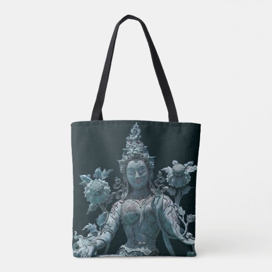 Green Tara Tote Bag (Achterkant)