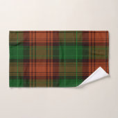 Green Tartan Bath Towel Set Bad Handdoek (Handdoek)