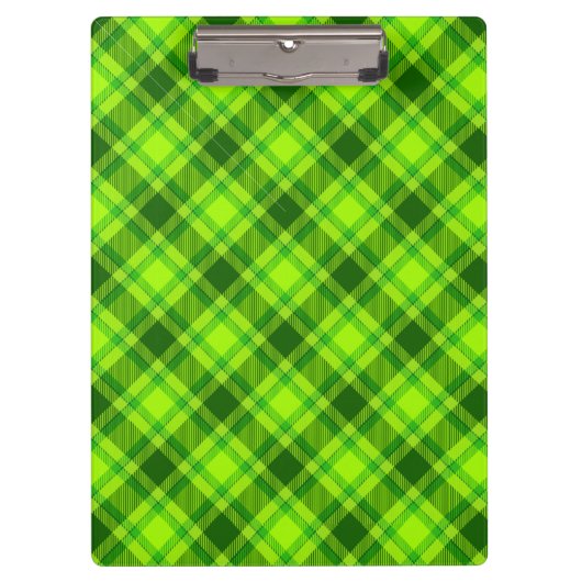 Green Tartan Checkered Plaid Pattern-57578 Klembord (Voorkant)