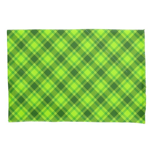 Green Tartan Checkered Plaid Pattern-57578 Kussensloop (Voorkant)