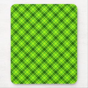 Green Tartan Checkered Plaid Pattern-57578 Muismat
