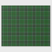 Green Tartan Pattern Cadeaupapier (Vlak)