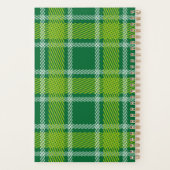 Green Tartan Planner (Achterkant)