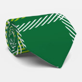 Green Tartan Stropdas (Opgerold)