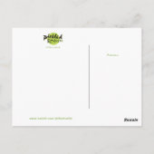 Green Tea Briefkaart (Achterkant)