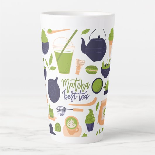 Green Tea Latte Mok (Voorkant)