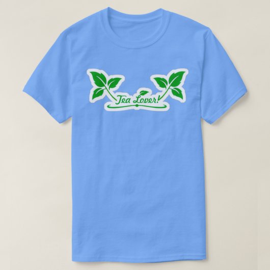 Green Tea Lover Sensation T-shirt (Design voorkant)