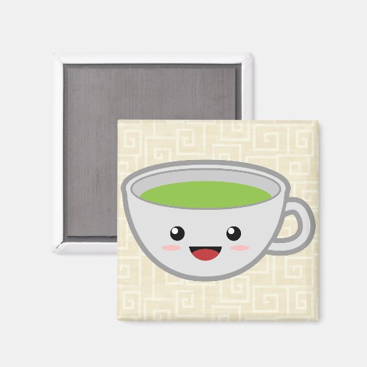 Green Tea Magneet (Voorkant / Achterkant)
