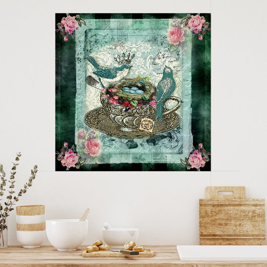 Green Tea Poster (Keuken)