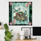 Green Tea Poster (Thuiskantoor)