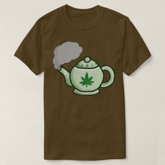 Green Tea POT No Writing T-shirt (Design voorkant)