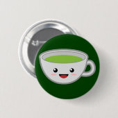 Green Tea Ronde Button 5,7 Cm (Voorkant /achterkant)