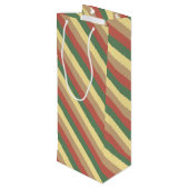 Green Tea Wijn Cadeautas (Achterkant Gekanteld)