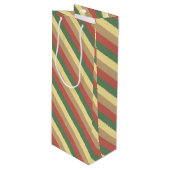 Green Tea Wijn Cadeautas (Voorkant Gekanteld)