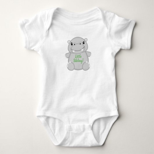 Green Teddy Bear Baby T-Shirt (Voorkant)