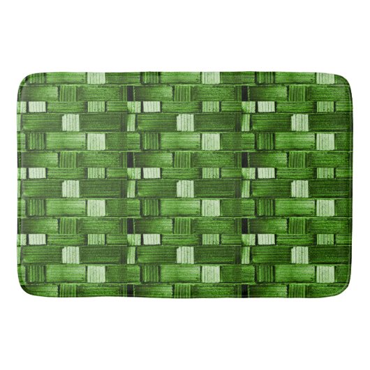 Green Tegel Bathmat Badmat (Voorkant)