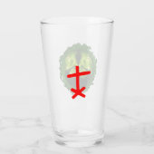 Green Temple Glas (Achterkant)