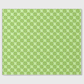 Green Tennis Ball Cadeaupapier (Vlak)