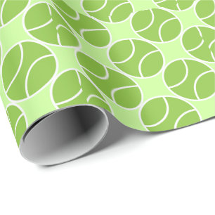Green Tennis Ball Cadeaupapier