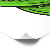 Green Tentacles Perfect Poster (Hoek)