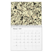 Green Terrazzo Kalender (Feb 2027)