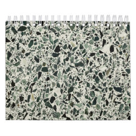 Green Terrazzo Kalender