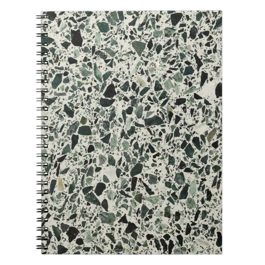 Green Terrazzo Notitieboek (Voorkant)