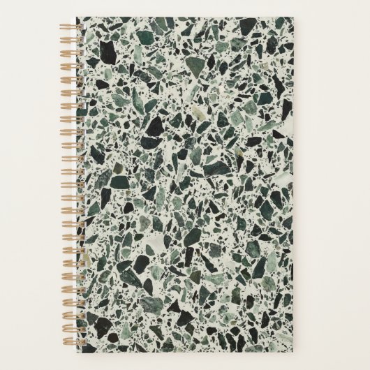 Green Terrazzo Planner (Voorkant)