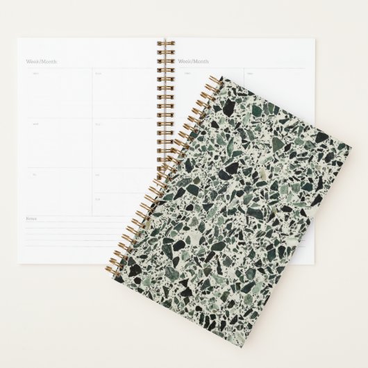 Green Terrazzo Planner (Display)