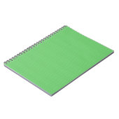 Green Texture Blank Sjabloon DIY add TEKST AFBEELD Notitieboek (Linkerzijde)