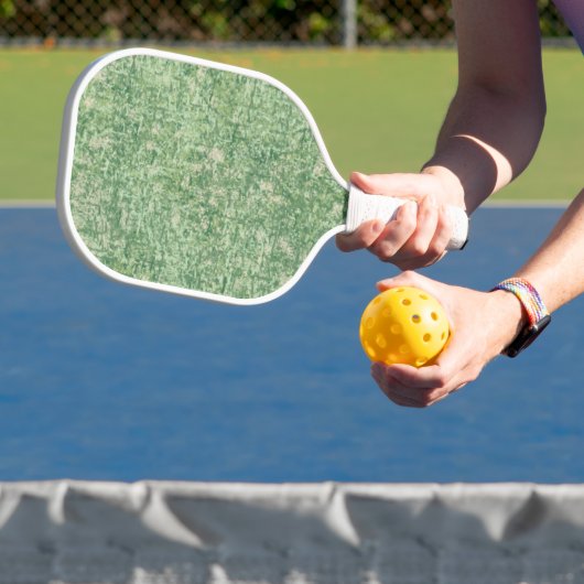 Green Textured Background van Shirley Taylor Pickleball Paddle (Insitu)