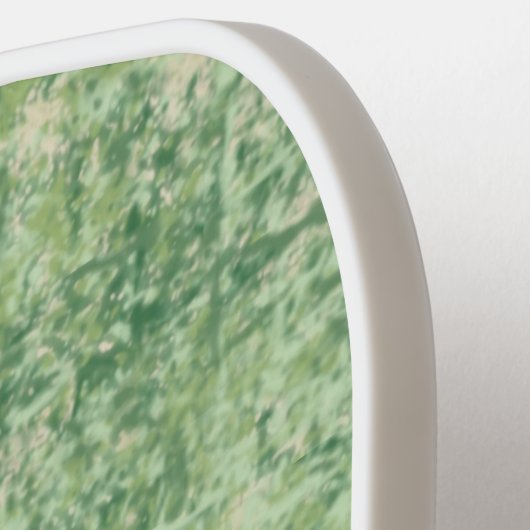 Green Textured Background van Shirley Taylor Pickleball Paddle (Links Detail)