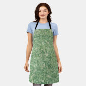 Green Textured Background van Shirley Taylor Schort (Gedragen)