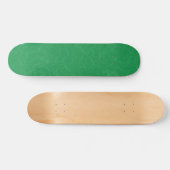 Green textured surface with swirling pattern persoonlijk skateboard (Horizontaal)