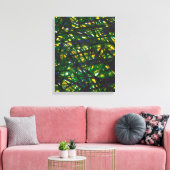 Green Thicket II Canvas Afdruk (Insitu (Woonkamer))