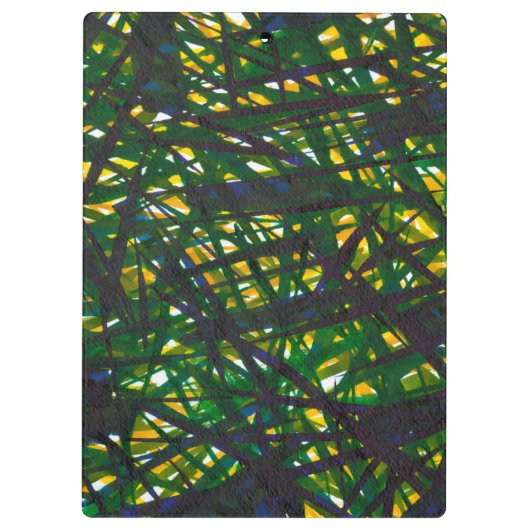 Green Thicket II Klembord (Achterkant)