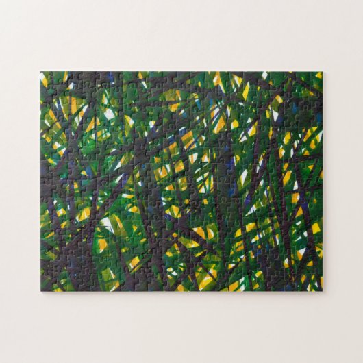 Green Thicket II Legpuzzel (Horizontaal)