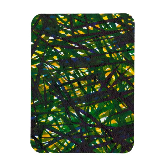 Green Thicket II Magneet (Verticaal)