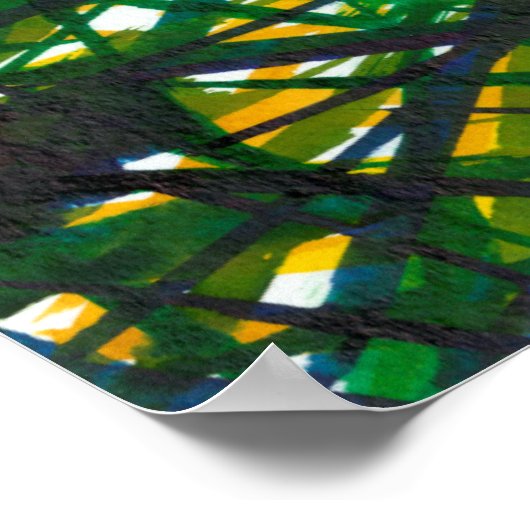 Green Thicket II Poster (Hoek)