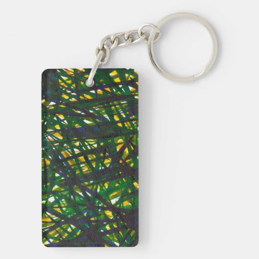 Green Thicket II Sleutelhanger (achterkant)