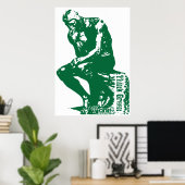 Green Thinker Poster (Thuiskantoor)