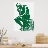 Green Thinker Poster (Keuken)