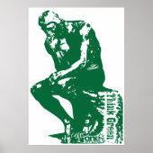 Green Thinker Poster (Voorkant)