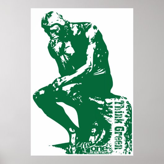 Green Thinker Poster (Voorkant)
