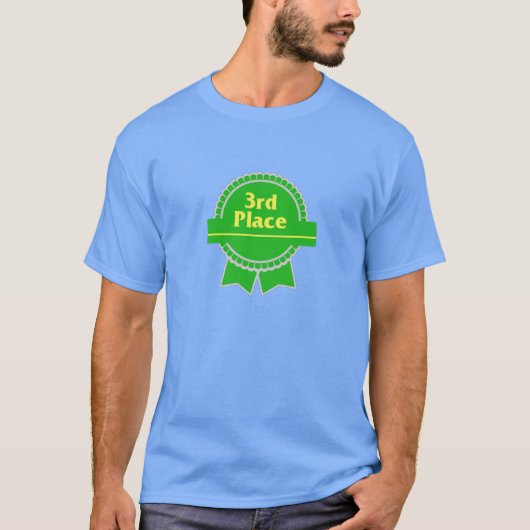 Green Third Place lint T-shirt (Voorkant)