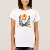 Green Thumb Garden Gnome T-shirt (Voorkant)