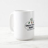 Green Thumb Magic | Urban Gardening Cofee Mug Koffiemok (Voorkant links)