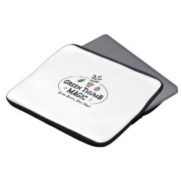 Green Thumb Magic | Urban Gardening  Laptop Sleeve